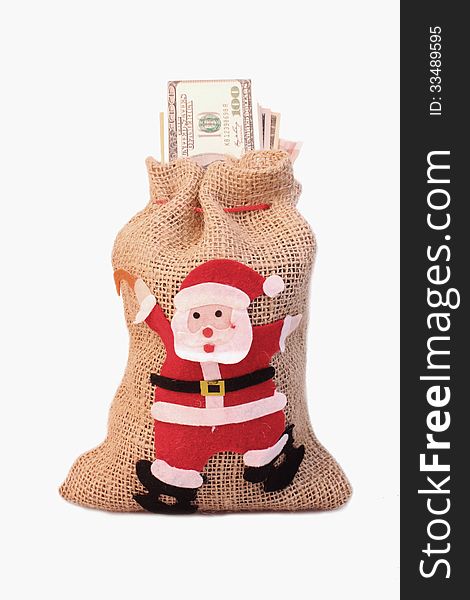 Bag Of Money With The Image Of St. Nicholas