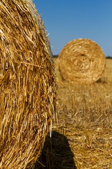 Straw Bales Royalty Free Stock Images Straw Bales Royalty Free Stock Images