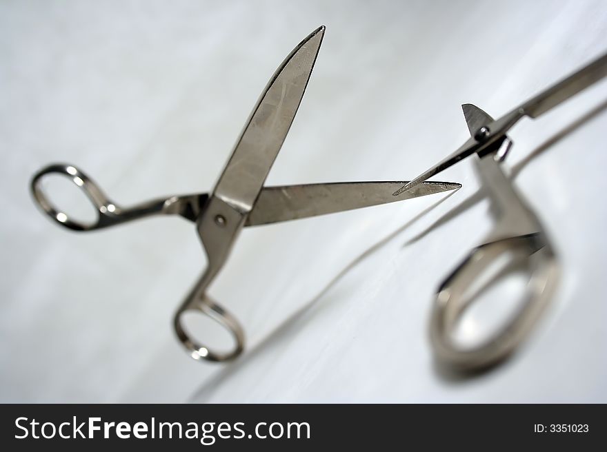 A pair of scissors fighting :). A pair of scissors fighting :)