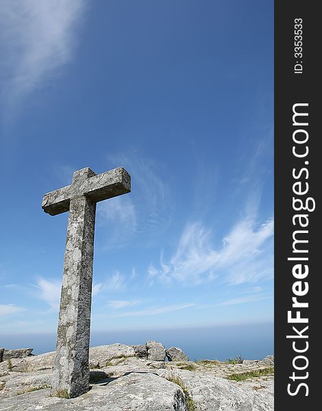 Cross In A Blue Sky