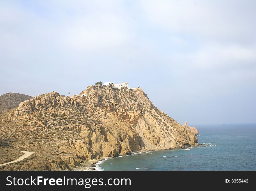 Coastline in Andalusia, south Spain. Coastline in Andalusia, south Spain