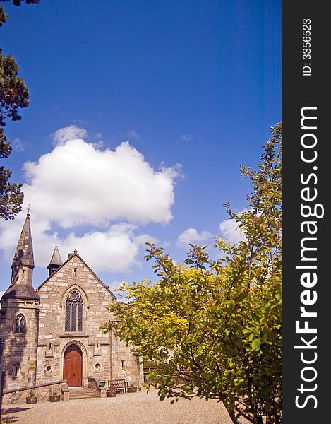 A church in the town of pitlochry,
pitlochry,
perthshire,
scotland,
united kingdom. A church in the town of pitlochry,
pitlochry,
perthshire,
scotland,
united kingdom.