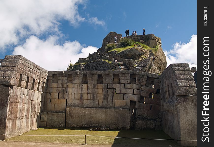 Machu Picchu ancient city (Peru)