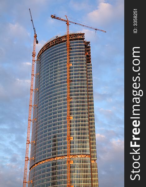 Skyscraper`s Building