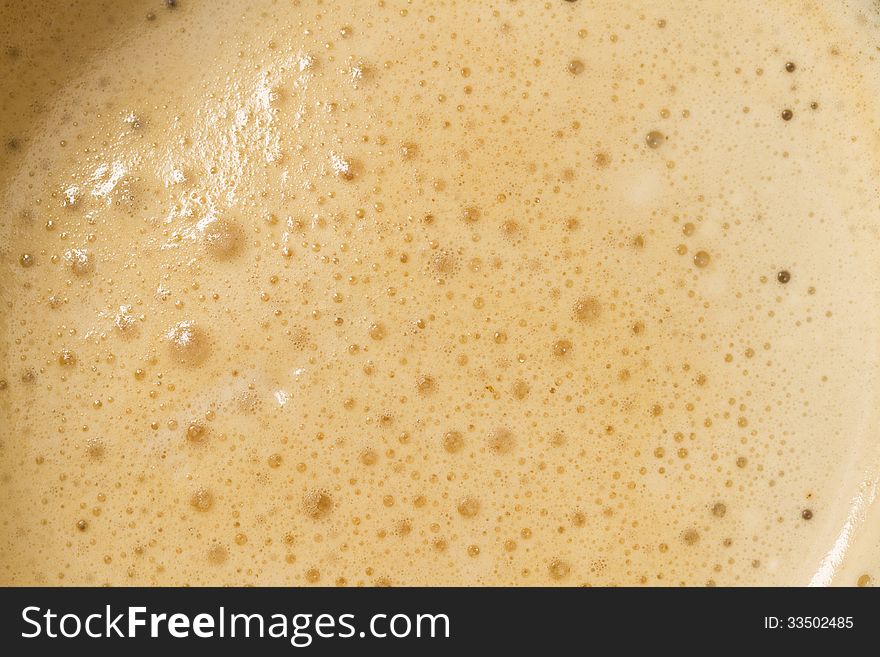 Milk espresso drink foam full frame wallpaper. Milk espresso drink foam full frame wallpaper