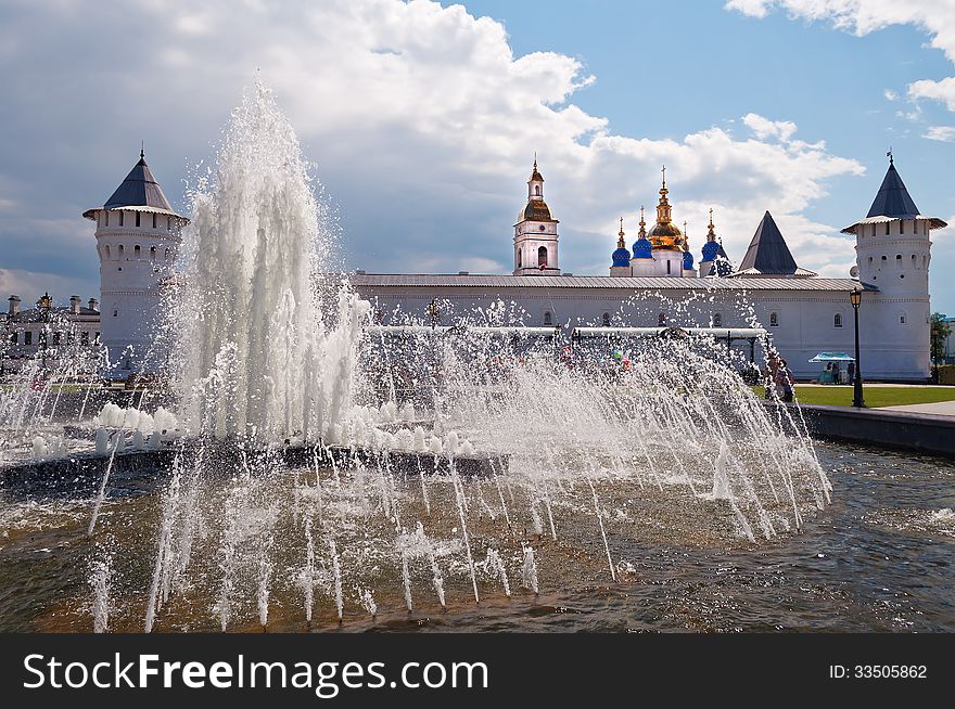 Tobolsk Kremlin complex. Siberia. Russia