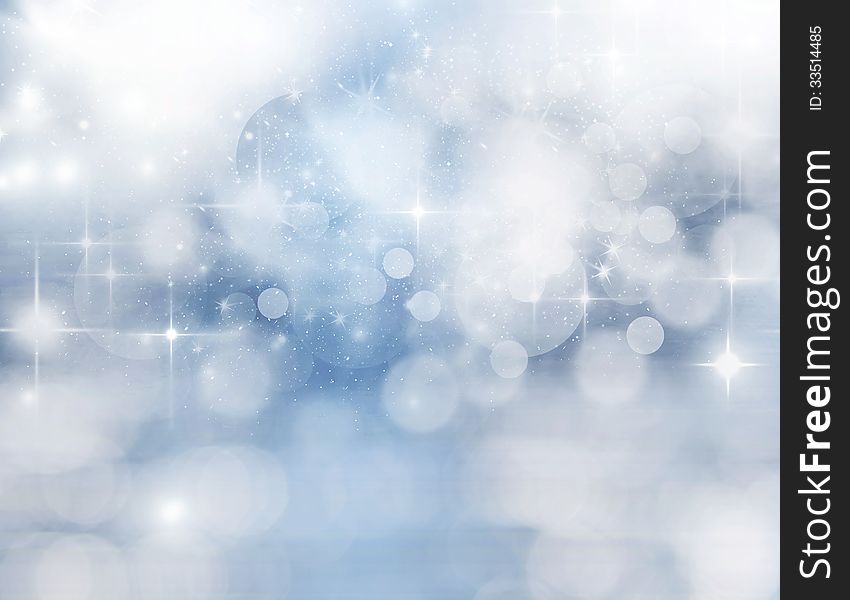 Light Abstract Christmas Background