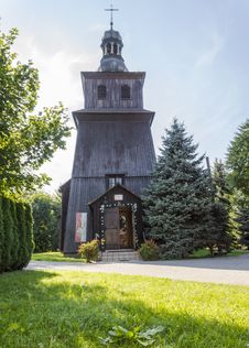 Wooden Church Royalty Free Stock Photography