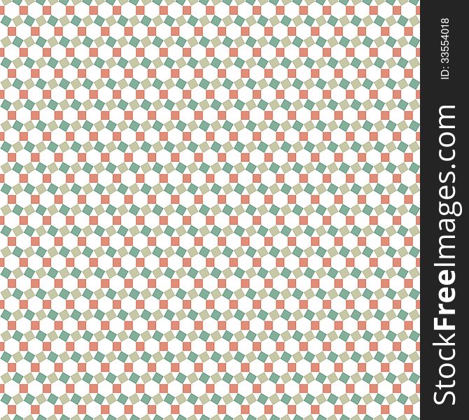 New seamless pattern with squares form honeycombs can use like modern background. New seamless pattern with squares form honeycombs can use like modern background