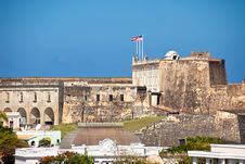 El Morro Royalty Free Stock Photos El Morro Royalty Free Stock Photos
