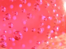 Pink Abstract Bubble Background Royalty Free Stock Photography