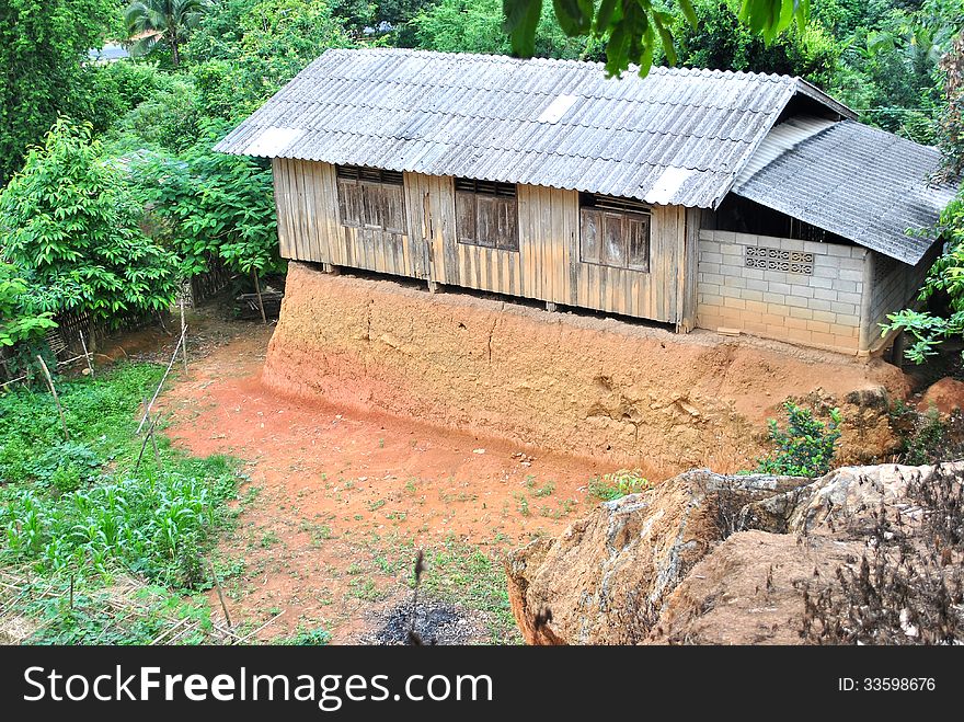 House on the Hill in Thailand. House on the Hill in Thailand