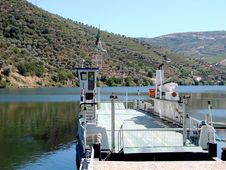 Ferryboat On The River Douro Royalty Free Stock Image Ferryboat On The River Douro Royalty Free Stock Image