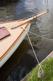 Bow Of A Sailing Yacht Stock Images Bow Of A Sailing Yacht Stock Images
