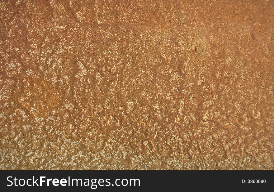 A rust texture from a bridge