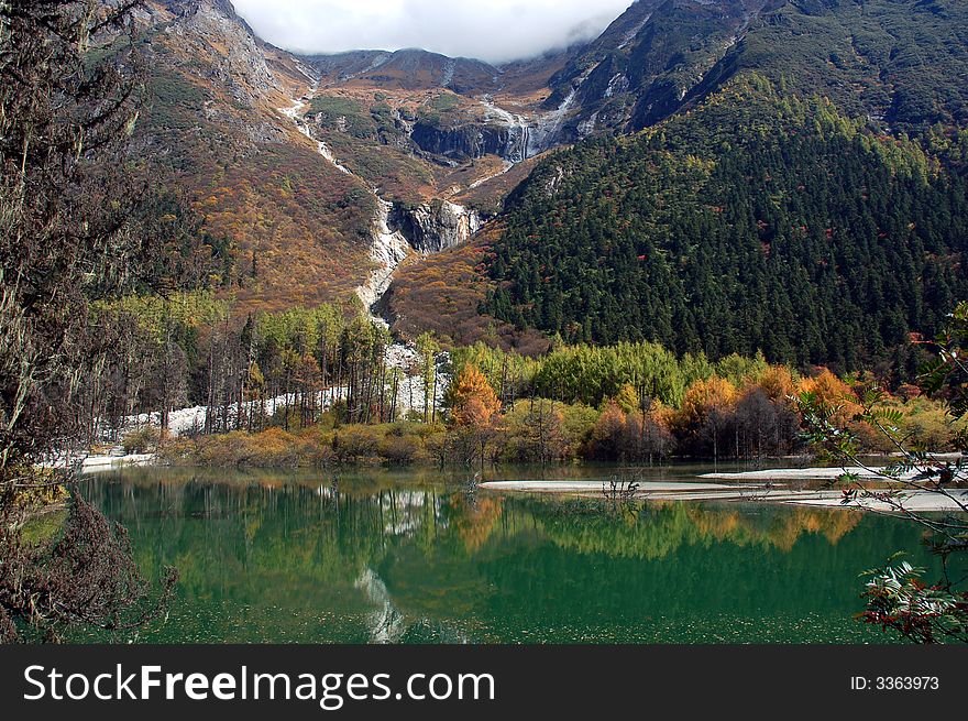 Bi-Peng valley is a beautiful valley lies in the north-west of Sichuan P.R.China.
