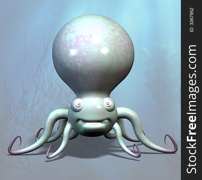 A very cute tentacle monster under the sea
With Clipping Path / Cutting Path. A very cute tentacle monster under the sea
With Clipping Path / Cutting Path