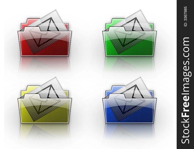 Mail Folder Button