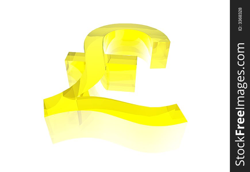 A image of a British currency pound sign. A good image for cash concepts. A image of a British currency pound sign. A good image for cash concepts.