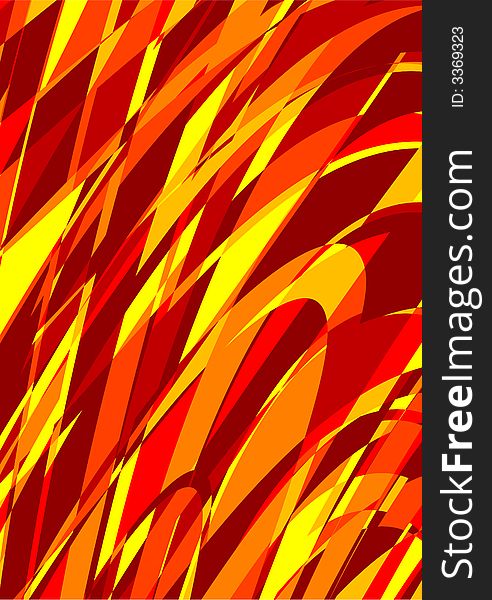 Illustrations vector of Red Abstract Background