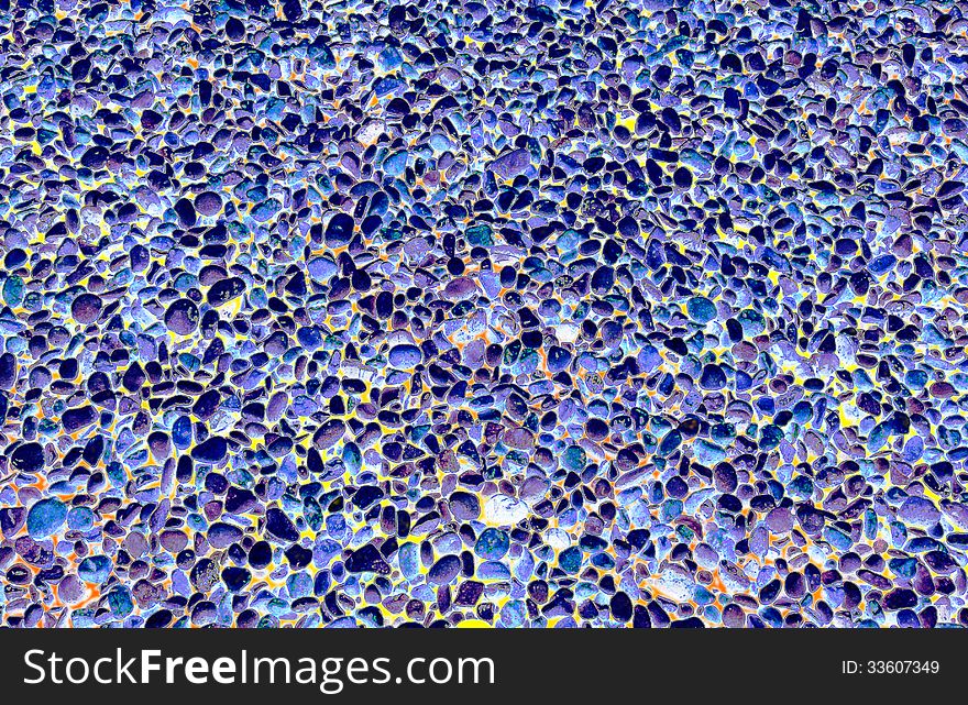 Uneven abstract background of the diverse elements of blue color