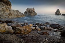 Rocks In Ocean Stock Photo Rocks In Ocean Stock Photo