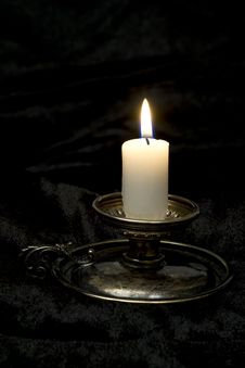 Old Time Candlestick Stock Photos Old Time Candlestick Stock Photos
