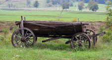Old Wooden Wagon Royalty Free Stock Photos Old Wooden Wagon Royalty Free Stock Photos