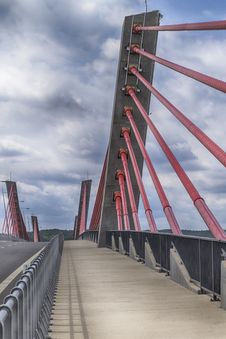 Cable-stayed Bridge Stock Images
