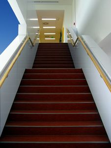 Stairs In Modern Building Royalty Free Stock Photography Stairs In Modern Building Royalty Free Stock Photography