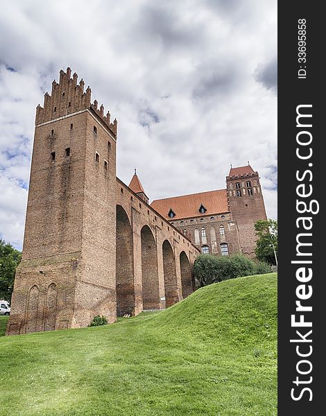 Medieval castle in Kwidzyn - Poland