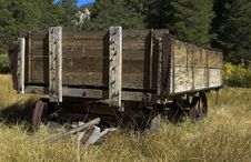 Wooden Farm Wagon Royalty Free Stock Images Wooden Farm Wagon Royalty Free Stock Images