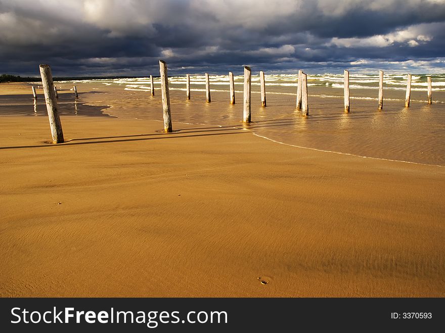 Stormy Beach