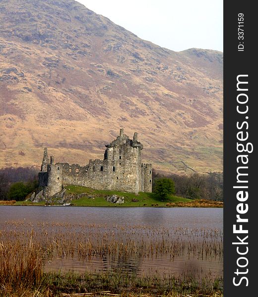 Castle of the loch, west scotland