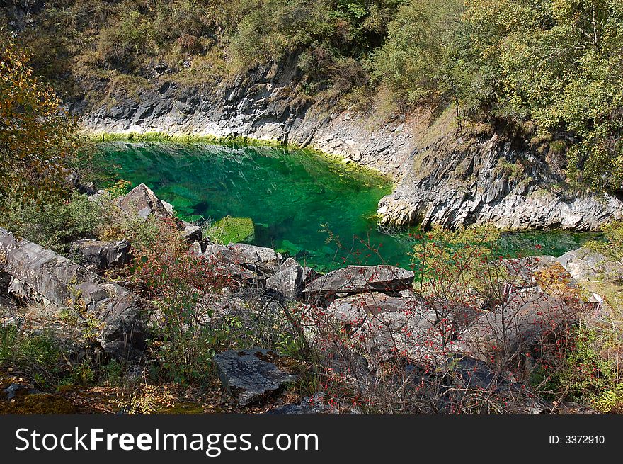 Song-Pin valley is a beautiful valley lies in the north-west of Sichuan P.R.China.