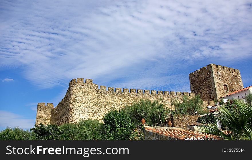 Castle Of Terena Village, Alentejo region, Portugal.