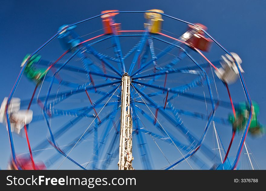 Ferris Wheel on Balboa Island. Ferris Wheel on Balboa Island