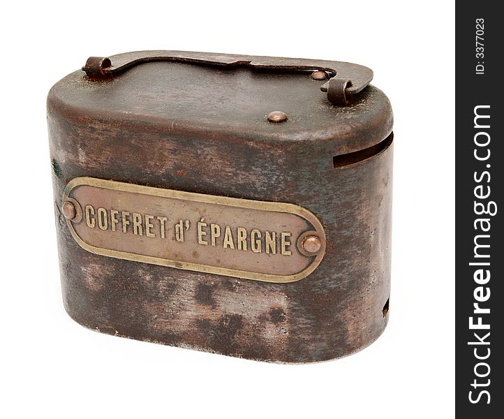 Antique coin bank