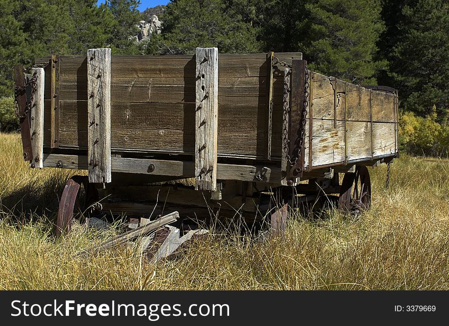 Wooden Farm Wagon