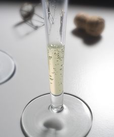 Champagne Flute Stock Image