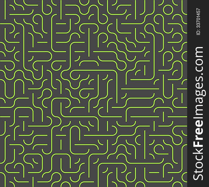 Seamless green and gray maze background. Seamless green and gray maze background