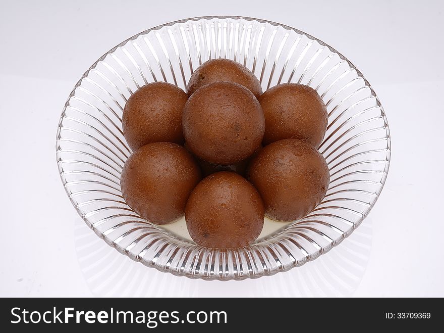 Closeup shot of Indian sweets