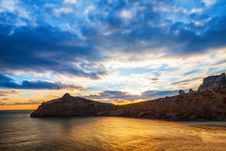 Sea Sunset Stock Photography Sea Sunset Stock Photography