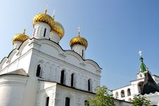 Golden Ring Of Russia. Trinity &x28;Troitsky&x29; Cathedra Royalty Free Stock Photo Golden Ring Of Russia. Trinity &x28;Troitsky&x29; Cathedra Royalty Free Stock Photo
