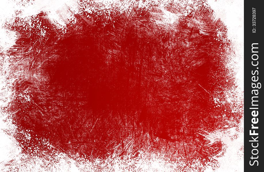 Red Christmas Background with scrathed snow. Red Christmas Background with scrathed snow