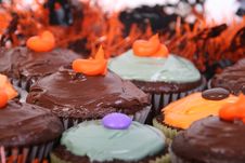 Halloween Cupcake Royalty Free Stock Image Halloween Cupcake Royalty Free Stock Image