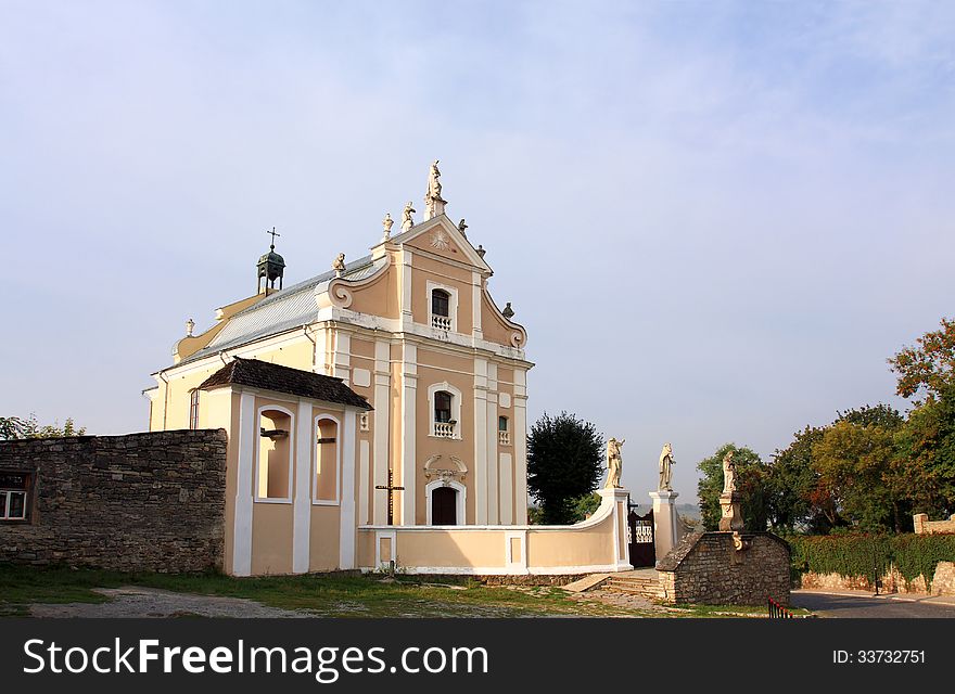 Greek-Catholic Church of the seventeenth century, built in the baroque style