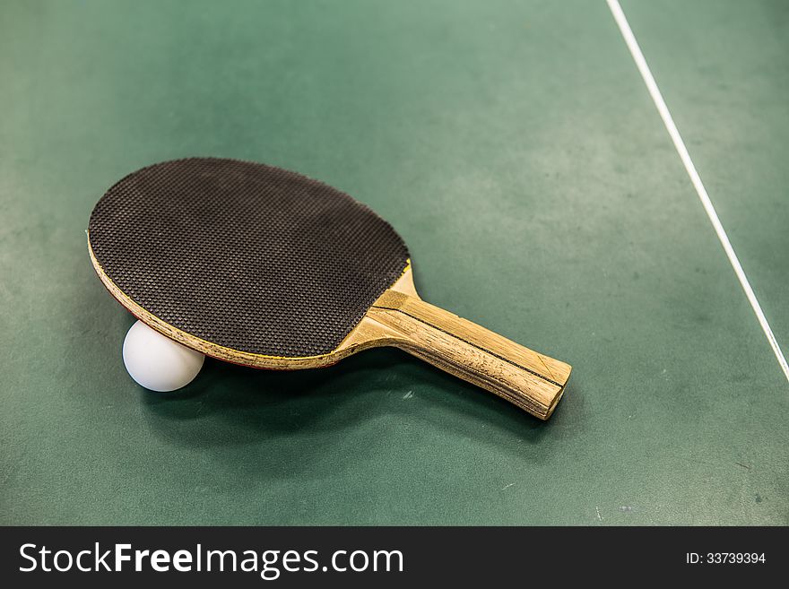 Table tennis is sport in the hall