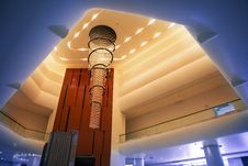 Hotel Lobby With Luxurious Ceiling Royalty Free Stock Photography Hotel Lobby With Luxurious Ceiling Royalty Free Stock Photography
