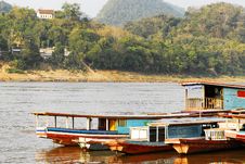 Mekong River, Laos ,Luang Prabang. Stock Photo Mekong River, Laos ,Luang Prabang. Stock Photo